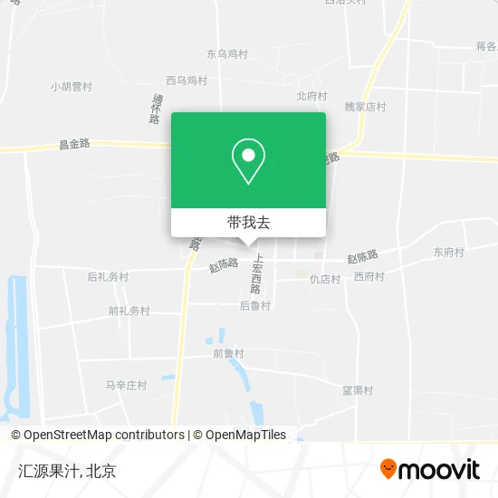 汇源果汁地图