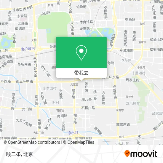 顺二条地图