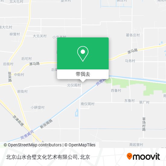 北京山水合璧文化艺术有限公司地图