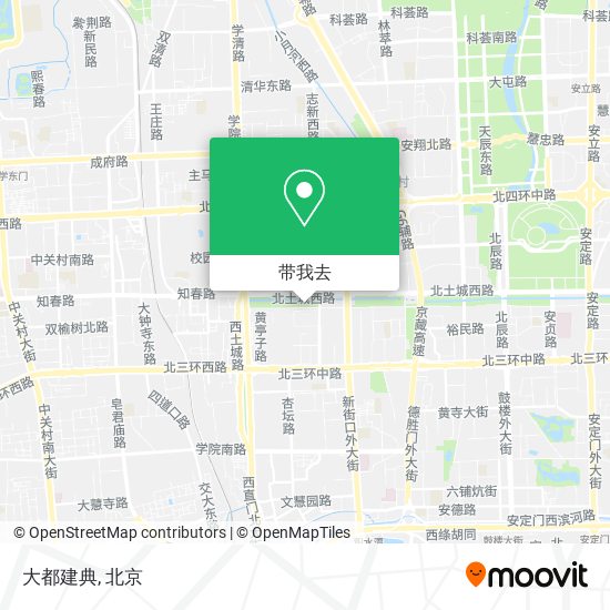 大都建典地图