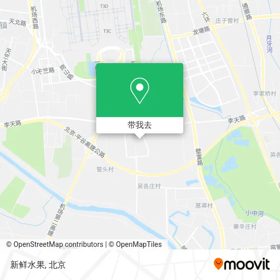 新鲜水果地图