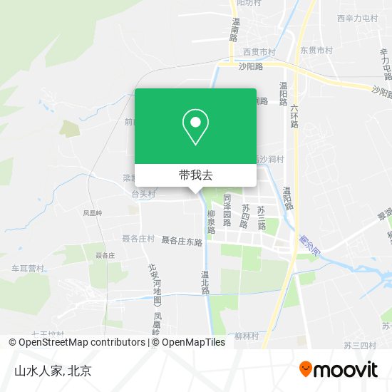 山水人家地图