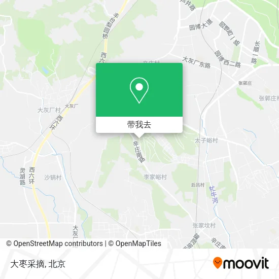 大枣采摘地图