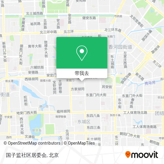 国子监社区居委会地图