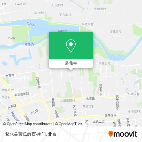 紫水晶蒙氏教育-南门地图