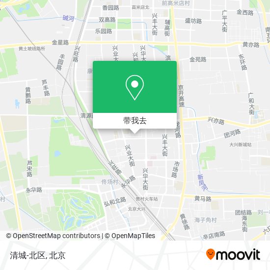清城-北区地图