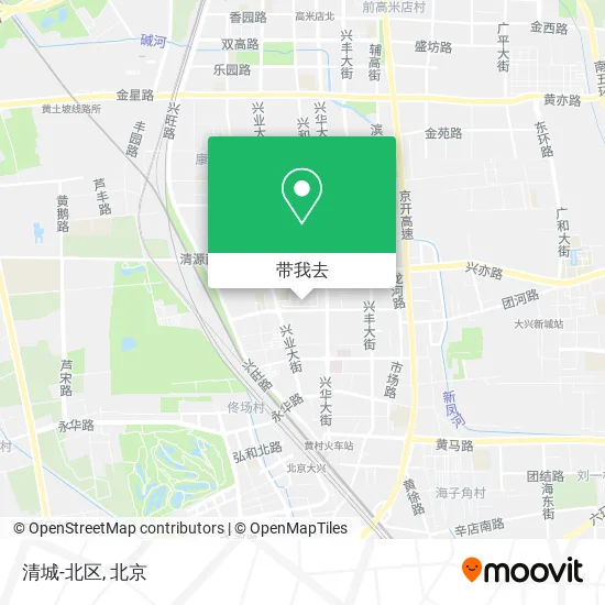 清城-北区地图