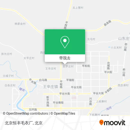 北京恒丰毛衣厂地图