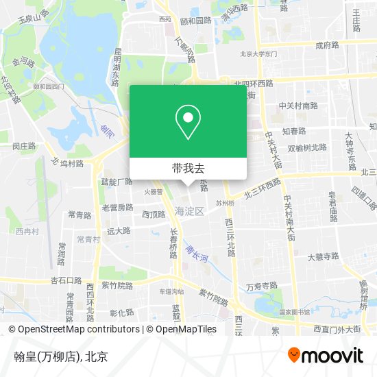 翰皇(万柳店)地图