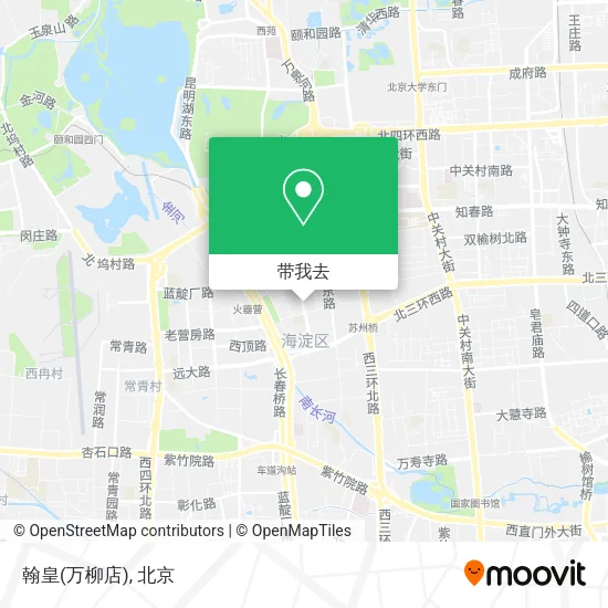 翰皇(万柳店)地图