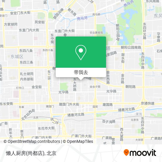 懒人厨房(尚都店)地图