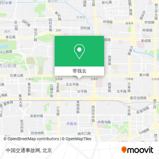 中国交通事故网地图
