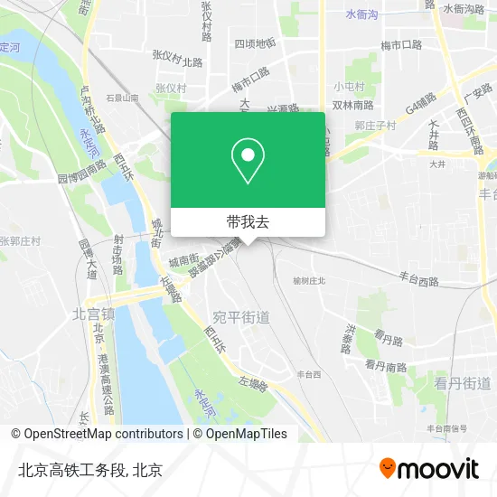 北京高铁工务段地图