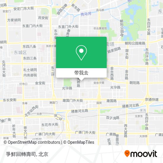 爭鮮回轉壽司地图