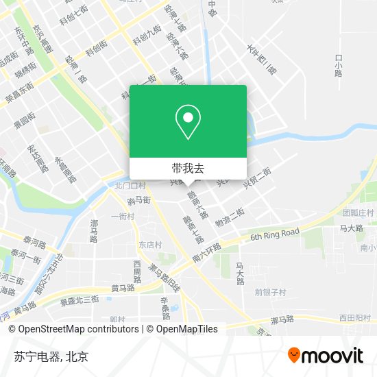 苏宁电器地图