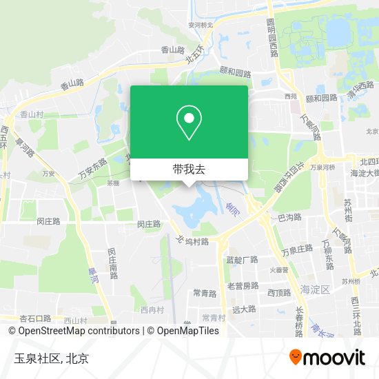 玉泉社区地图