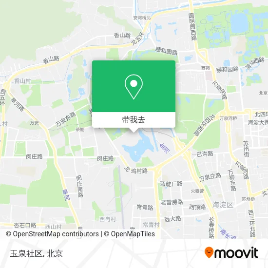 玉泉社区地图