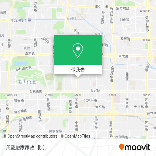 我爱您家家政地图