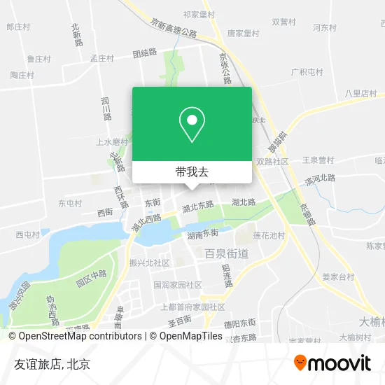 友谊旅店地图