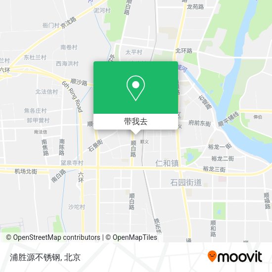 浦胜源不锈钢地图