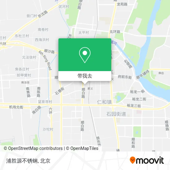 浦胜源不锈钢地图