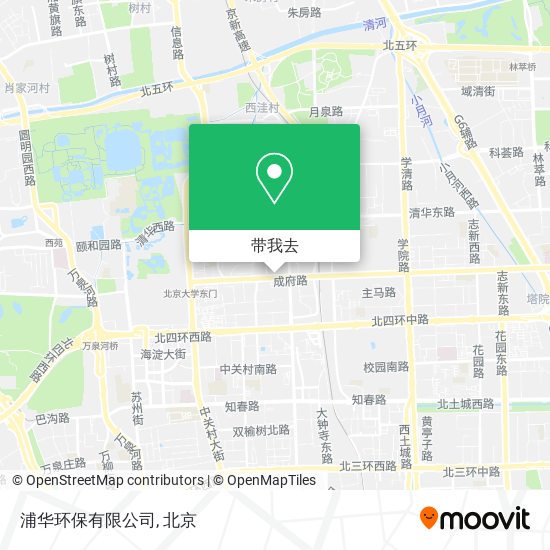 浦华环保有限公司地图