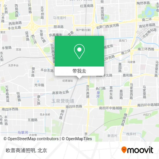 欧普商浦照明地图