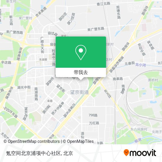 氪空间北京浦项中心社区地图