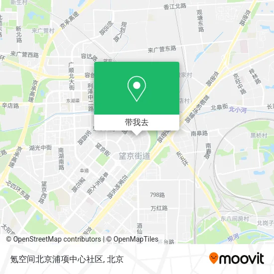 氪空间北京浦项中心社区地图