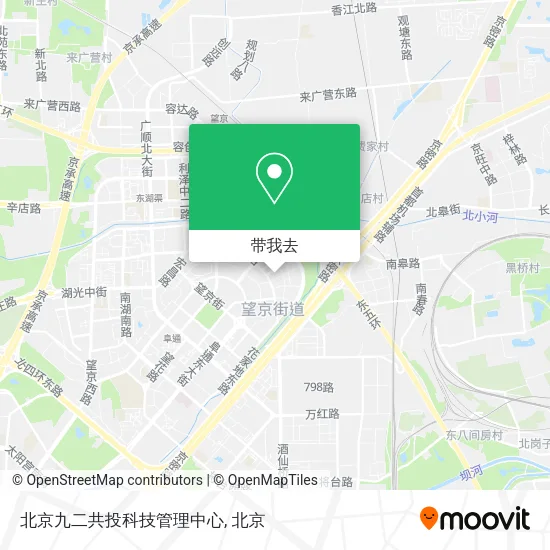 北京九二共投科技管理中心地图