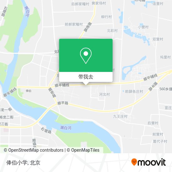 俸伯小学地图