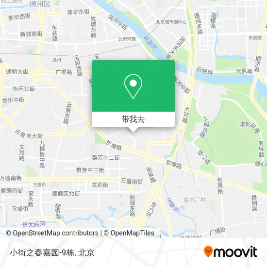 小街之春嘉园-9栋地图