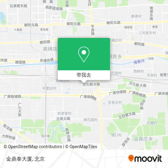 金鼎泰大厦地图