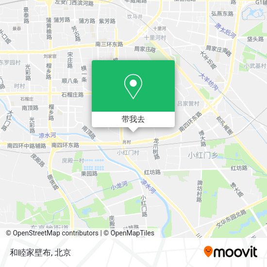 和睦家壁布地图