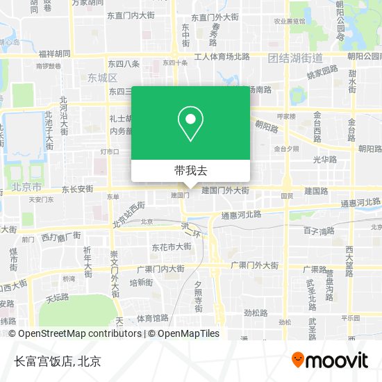 长富宫饭店地图
