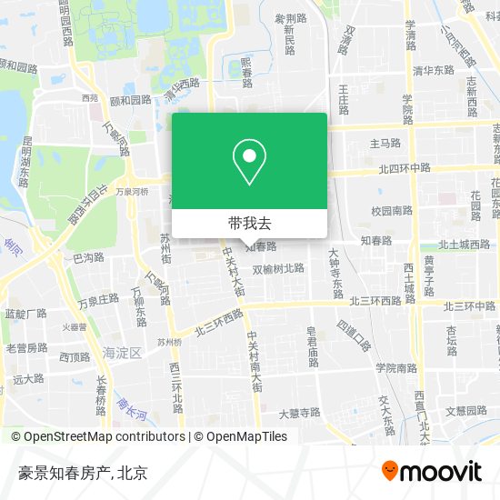 豪景知春房产地图