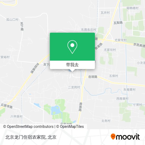 北京龙门住宿农家院地图