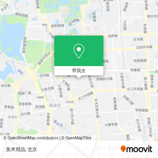 美术用品地图