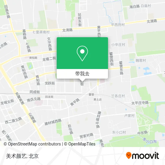 美术颜艺地图