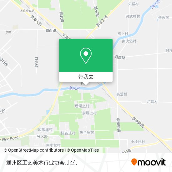 通州区工艺美术行业协会地图