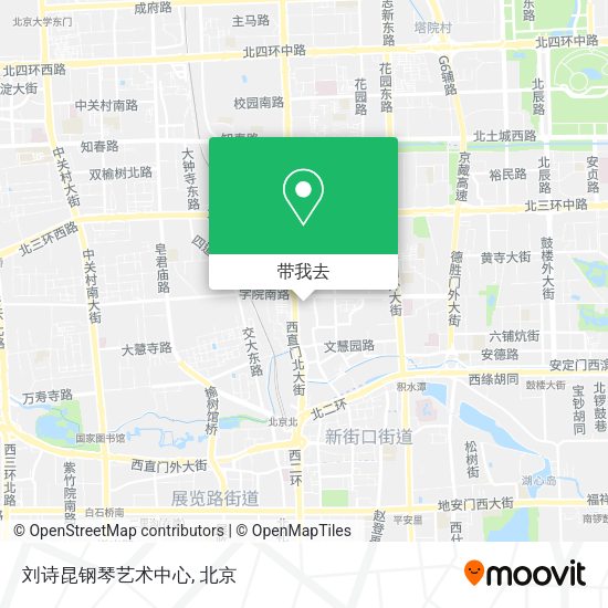 刘诗昆钢琴艺术中心地图