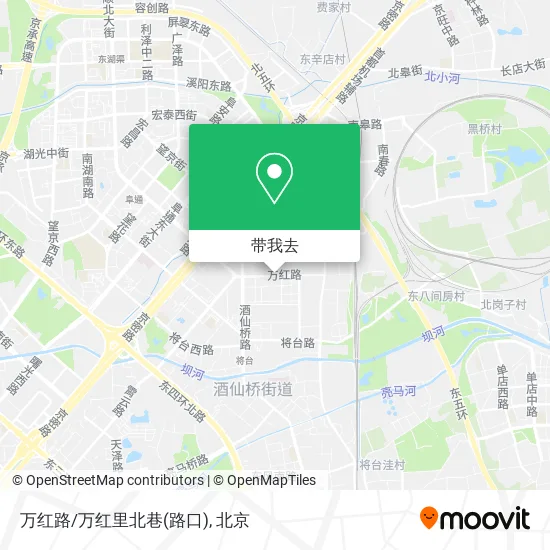万红路/万红里北巷(路口)地图