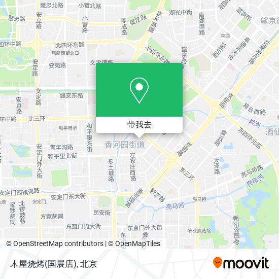 木屋烧烤(国展店)地图