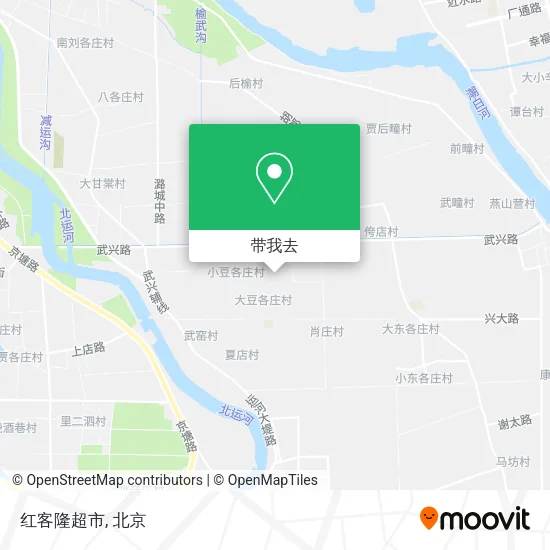 红客隆超市地图