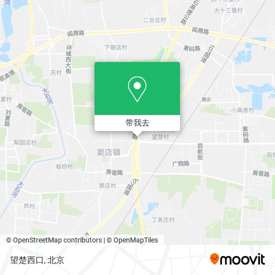 望楚西口地图