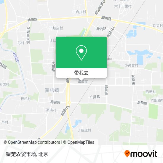望楚农贸市场地图