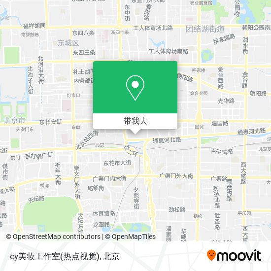 cy美妆工作室(热点视觉)地图