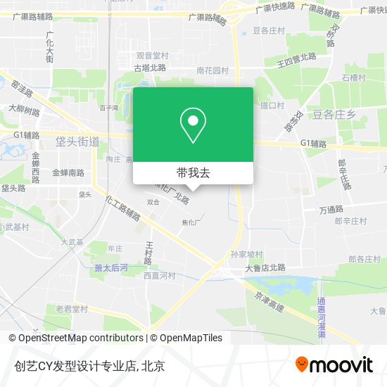 创艺CY发型设计专业店地图