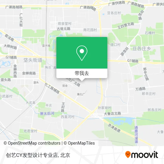 创艺CY发型设计专业店地图