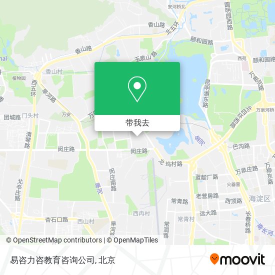 易咨力咨教育咨询公司地图